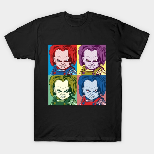 Evil Doll Pop T-Shirt by Andriu